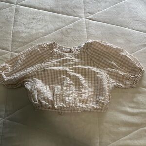 Gingham Top